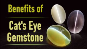 CruzStone 5.40 Ratti Cat's Eye Stone Original Certified AAA Chrysoberyl White Lehsuniya Gemstone for Men & Women
