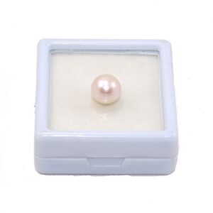 AYUSH GEMS 10.25 Carat White Pearl Gemstone Certified Moti Stone for Man and Woman with Lab Certificate