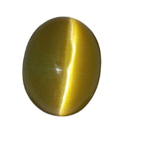 Cats Eye Stone Original Certified 5 Ratti 4.50 Carat Lehsuniya Stone Original Certified Ring For Ring Jewellery Rashi Ratan Green Cat Eye Stone ????? ?? ???????? ????? By 9STARS