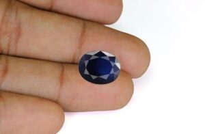 Bangkok Mines Blue Sapphire (Nillam) Gemstone with Lab Certified Report & Guarantee Certificate for Astrological Benefits of Planet Saturn (???) for Man & Women
