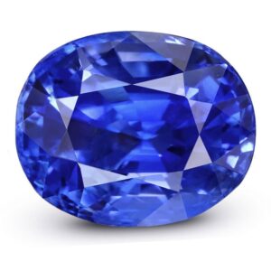 KaratKing® Neelam Stone Certified Natural Blue Sapphire Gemstone 4.8 Ratti