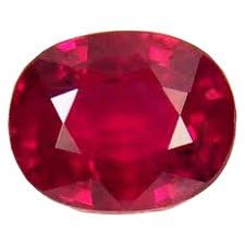bague Ruby stone Original certified Natural Ruby 6.5 Carat Loose Stone