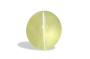 Real Gems 6.5 Carat Cat Eye Stone Cats Eye Stone Lehsuniya Lahsuniya 7 Ratti Cat Eyes Stone Original Rahu Gemstone Certified A1 Quality Unheated Untreated लहसुनिया रत्न ओरिजिनल