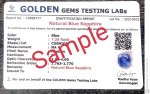 5.25 Ratti / 4.00 Carat Cats Eye Stone Certified Natutal Lehsunia Ketu Gemstone