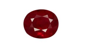 Ruby 4 Ratti Original Certified Red Pinkish Oval Shape Natural Burma Manik Stone Original Ruby Gemstone By Certified Gems