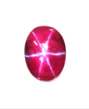Rare Gems Gallery Precious Burma Star Ruby Stone Original Certified 4.25 Carat बर्मा स्टार रूबी स्टोन ओरिजिनल सर्टिफाइड Suryakant Mani Ratna सूर्यकांत माणिक Unheated Or Untreated Manik Star Natural Earthmine For Men & Women