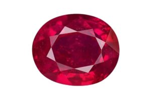 SRI RAM GEMS Natural AA++ Quality Burma (Ruby) Manik 5.25 Ratti Birthstone Stone Original Unheated Untreatet Earth Mind Certified Natural Loose Gemstone (Lab - Teseted)