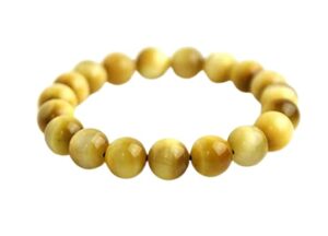 Galaxy Gems Cats Eye Stone Original Certified Lehsunia Bracelet Natural Grade Chrysoberyl Cats Eye Gemstone Lahsuniya Ketu Ratn Healing Crystal Beads Wrist Bracelet For Unisex लहसुनिया रत्न ब्रेसलेट