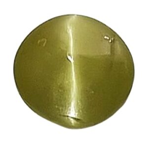 BluDiamond Cats Eye Lehsuniya 5cts Ratti लहसुनिया रत्न ओरिजिनल 5.50 Ratti Srilankan Cats Eye Stone Oval Chrysoberyl Cats Eye Gemstone Pure Lehsuniya Stone Original Certified Real Ketu Stone For Ring