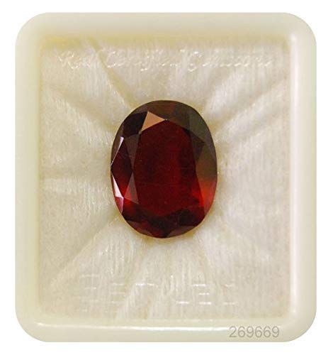 KirtiGems KIRTI GEMS 9.25 Ratti / 8.32 Carat Certified Gomed Stone Hessonite Garnet Gemstone A1+ Quality
