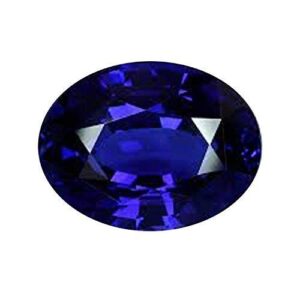 KaratKing® 5.25 Ratti Blue Crystal Sapphire Stone Certified Neelam Gemstone
