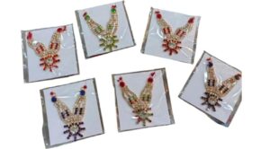 laddu Gopal/kanha ji/bal Gopal/Thakur ji/Krishna ji Stone moti mala Set mala