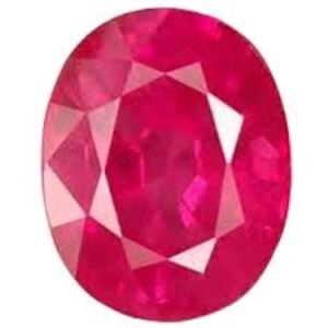 Kirti Sales Gems 6.00 Ratti Natural AA++ Quality Burma Ruby Manik Stone Original Earth Mind Certified Natural Loose Gemstone(Lab - Teseted)