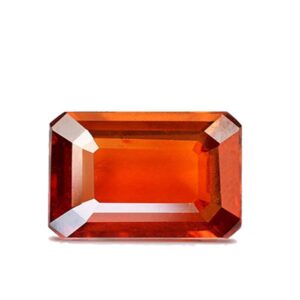 Radheyma 11.75 Ratti Certified AA++ Quality Natural Hessonite Garnet Unheated Untreated Astrological Gomed Gemstone