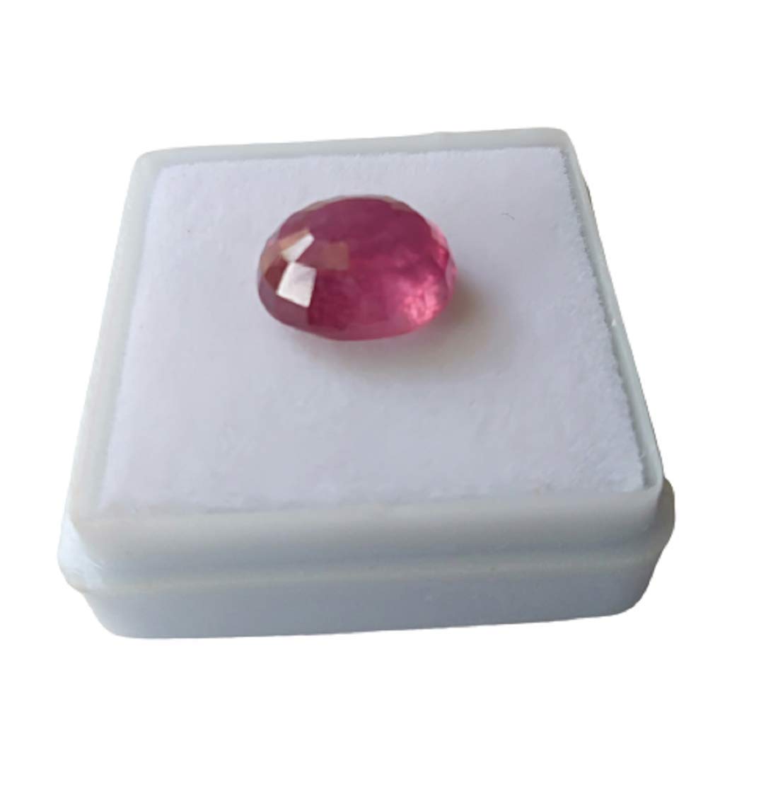 Ruby (Manik) Gemstone 7.25 Ratti Certified For Men & Women Ceremony Purpose Rashi Ratan Stone Ruby with Lab Certificate - Image 3