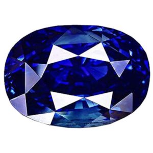 KaratKing® Certified 7.25 Ratti Blue Sapphire Ceylon Mined Pukhraj Neelam Gemstone