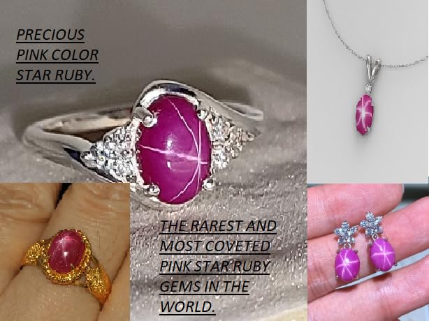 Beauty Gems Star Ruby Loose Stone Original Certified From Burma 7.5 Carat Unheated & Natural Surya Kant Mani 8.25 Ratti Amazing Manik Ratna For Making Beautiful Pendant - Image 4