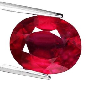 getgemstones Certified 7.25 Ratti Burma Manik Ruby Gemstone