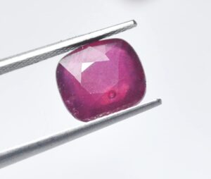 4.55 Ct 5 1/4 Ratti Natural Certified Pink Ruby Manik Gemstone for Ring/pendant | Rashi ratna | Birthstone