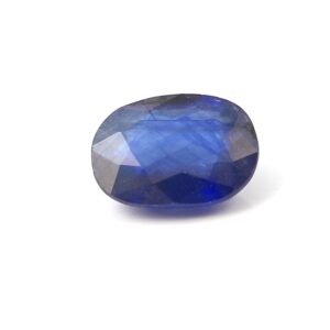 Ananth Gems Natural Blue Sapphire (Neelam) 2.98 Carat or 3.27 Ratti Certified Loose Gemstone