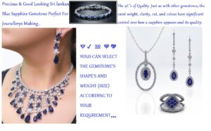 USPTO Sri Lankan Real Ceylon Neelam Stone Unheated Untreated Beauty Of Natural Stone Aaa+++ Quality Purest Blue Nilam Ratna Cut Color Carat Clarity Shape Blue Sapphire Stone Original Certified