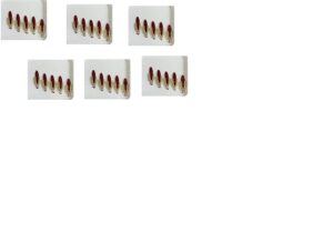 OJ Golden Oval Shape 2 line Moti Stone Bindi Kumkum Sindoor Bindiya Tika Tilak Sticker Bridal For Wedding Occasional Girls & Womens-Size 9 Pack of 6