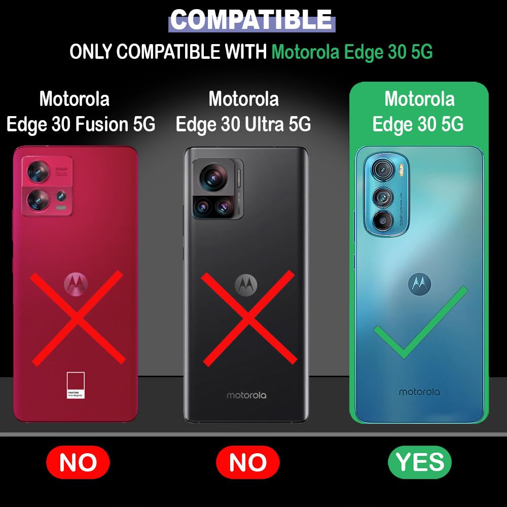 Amazon Brand-Solimo Purpal Stone Premium 2D Printed Metal Back Case Cover for Motorola Moto Edge 30 5G - Image 4