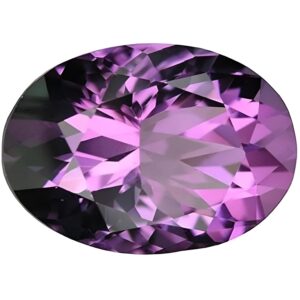 ARSUVI Original & Natural Amethyst Stone 3/4/5/6/7/8/9/10/11/12 Ratti Lab-Certified Earth Mind Natural Katela/Kathela Rashi Ratna Loose Gemstone for Men & Women