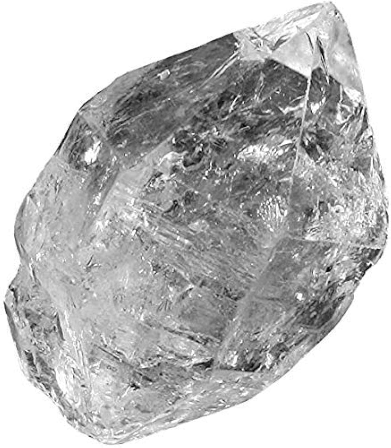 Herkimer Diamond Natural Crystal Loose Gemstone Pack of 1 by REBUY