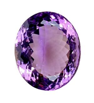 ARSUVI Natural Amethyst Stone 4 Ratti Lab-Certified Earth Mind Natural Katela/Kathela Rashi Ratna Loose Gemstone for Men and Women (4 Ratti / 3.66 Carat)